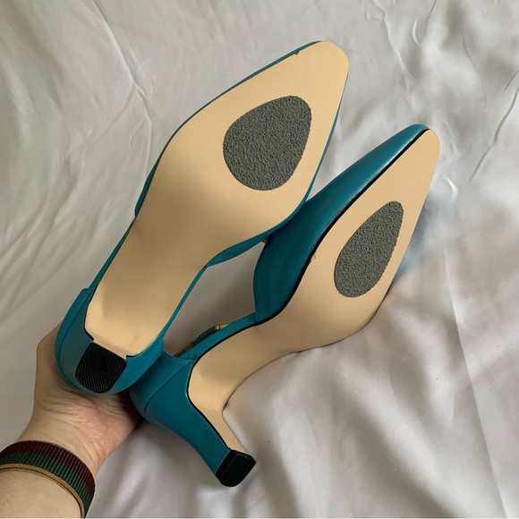 blue braided heels - Picture 7 of 7